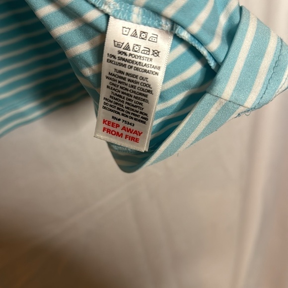 RORIE WHELAN STRIPE GOLF POLO (XXL) - Picture 6 of 7